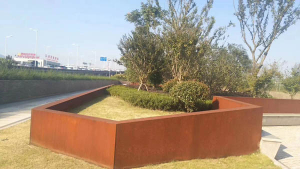 无为耐候钢挡土墙